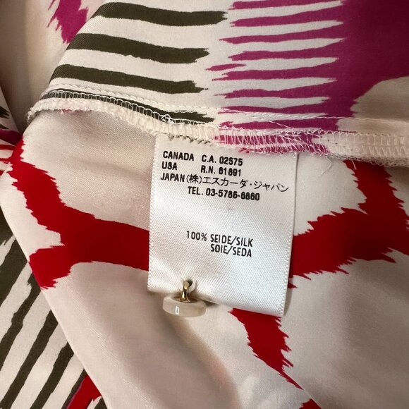 Escada 100% Silk Mini Dress - Picture 7 of 7